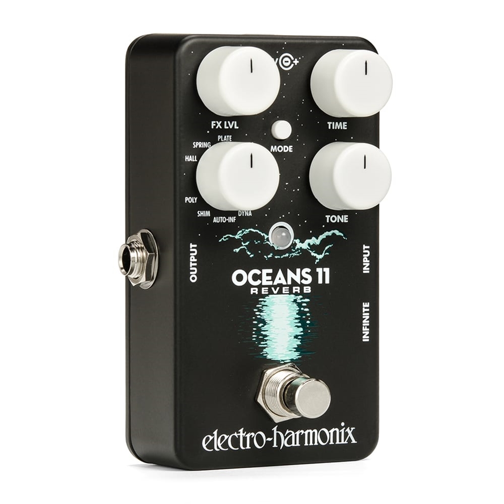 Electro-Harmonix OCEANS 11 Reverb Guitar Effects Pedal